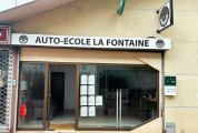 Image de la façade de l'auto école la fontaine